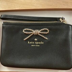 Kate Spade Small Black Wristlet